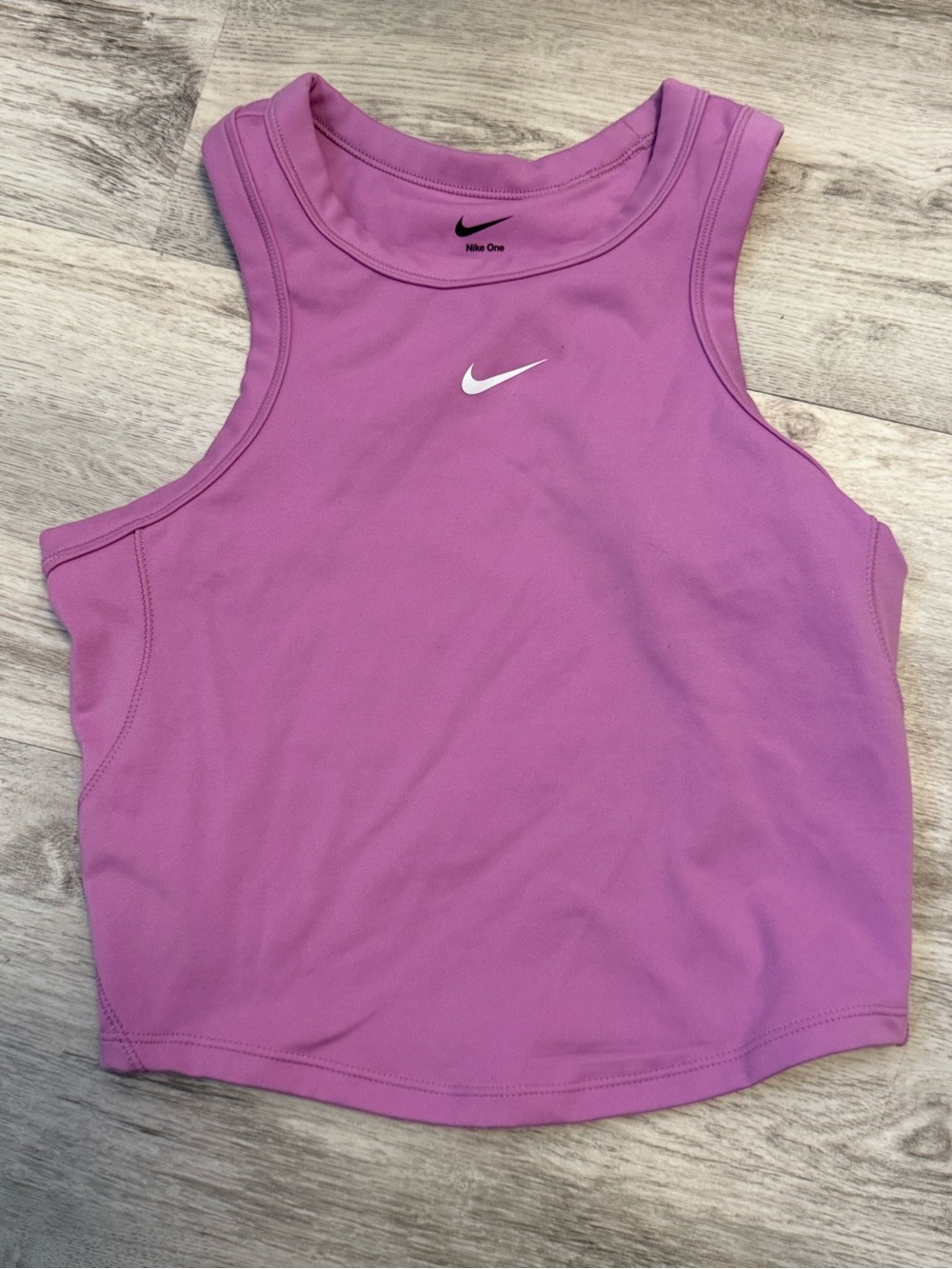 Nike Women's One Fitted Dri-FIT Cropped Tank Top